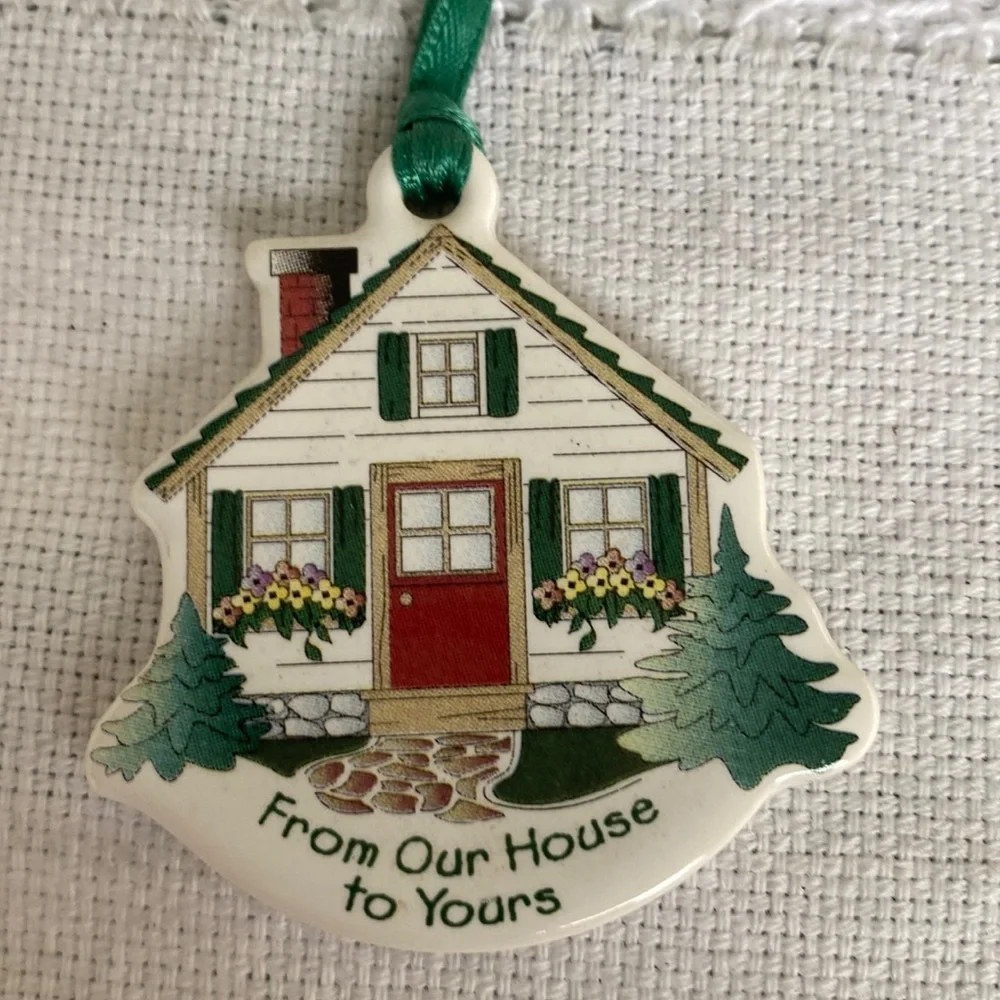 Longaberger Tie- Ons Ceramic Charms Vintage